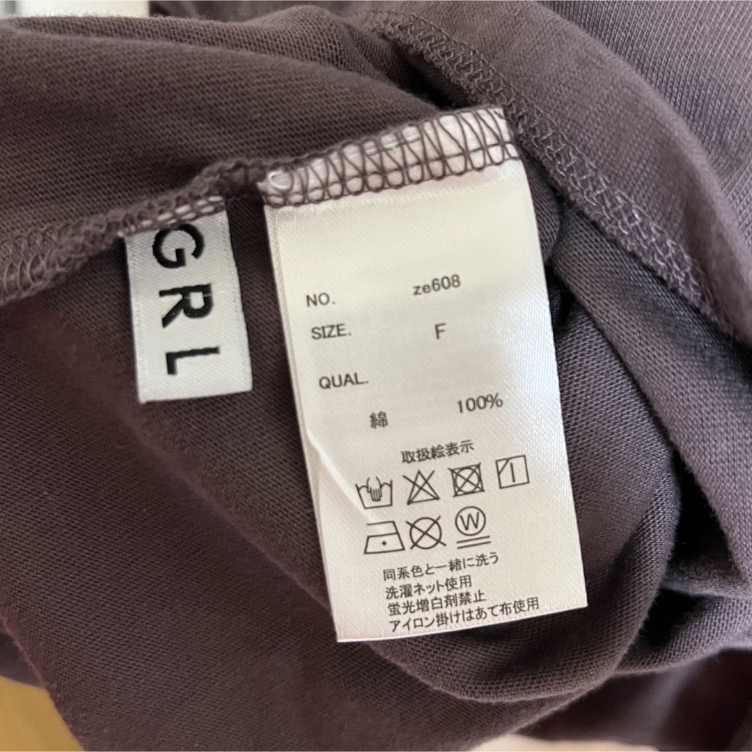 GRL(グレイル)のGRL トップス レディースのトップス(カットソー(半袖/袖なし))の商品写真