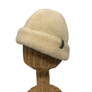 マムート(Mammut)のマムート 帽子 ニット帽 ボア ワンポイント 56-59㎝ アイボリー(その他)