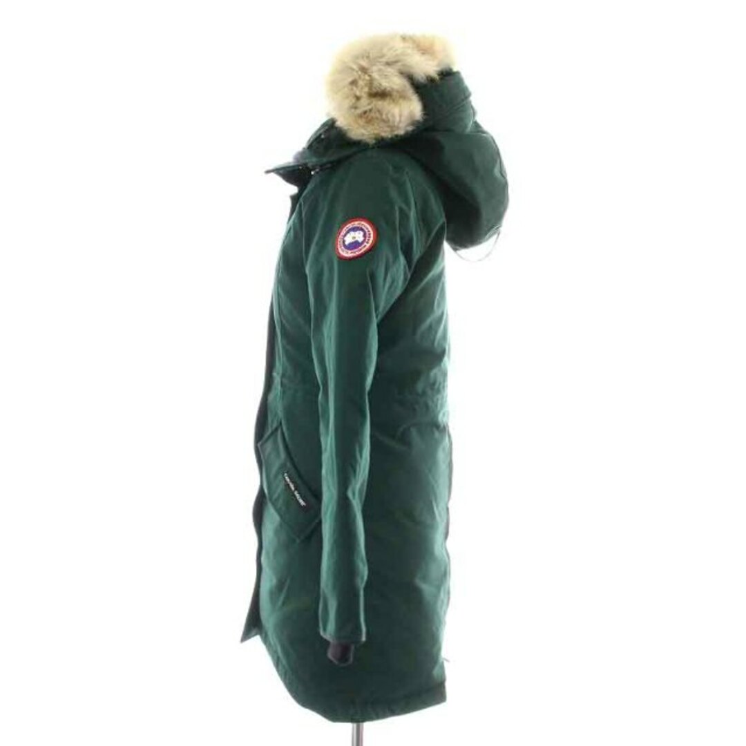 CANADA GOOSE(カナダグース)のカナダグース ROSSCLAIR PARKA ダウンコート XS 緑 ベージュ レディースのジャケット/アウター(ダウンコート)の商品写真