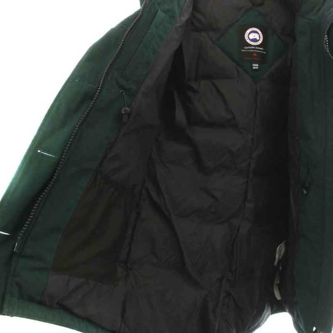 CANADA GOOSE(カナダグース)のカナダグース ROSSCLAIR PARKA ダウンコート XS 緑 ベージュ レディースのジャケット/アウター(ダウンコート)の商品写真