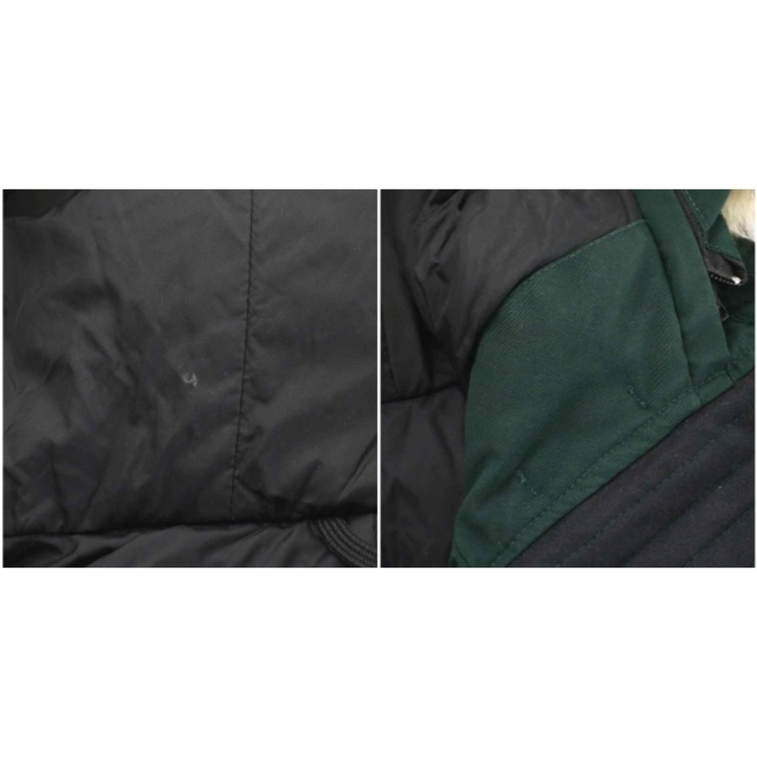 CANADA GOOSE(カナダグース)のカナダグース ROSSCLAIR PARKA ダウンコート XS 緑 ベージュ レディースのジャケット/アウター(ダウンコート)の商品写真