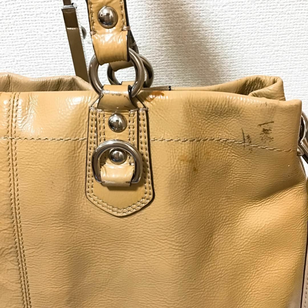 COACH - レア✨COACH コーチショルダーバッグハンドバッグイエロー