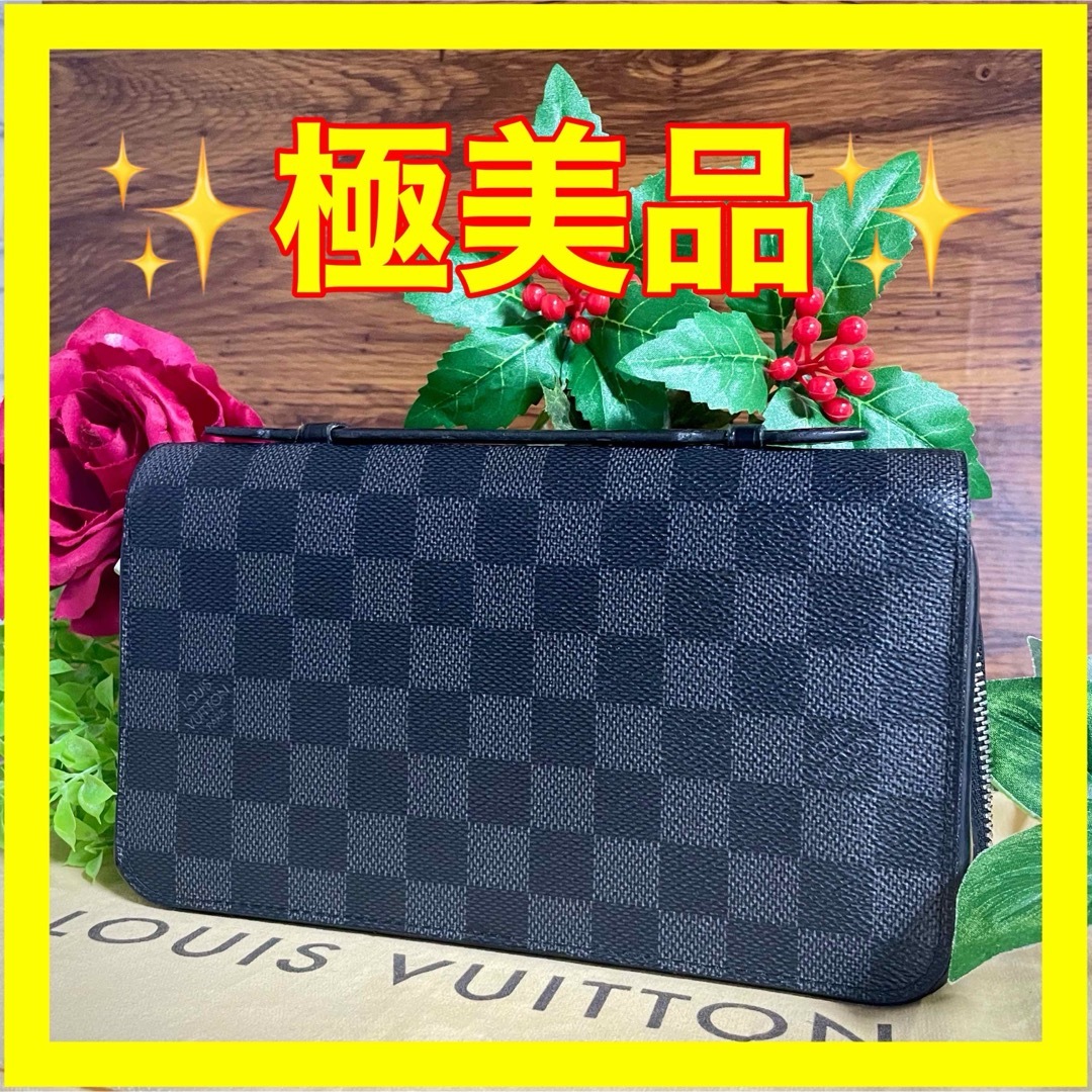 美品 LOUIS VUITTONダミエ 長財布