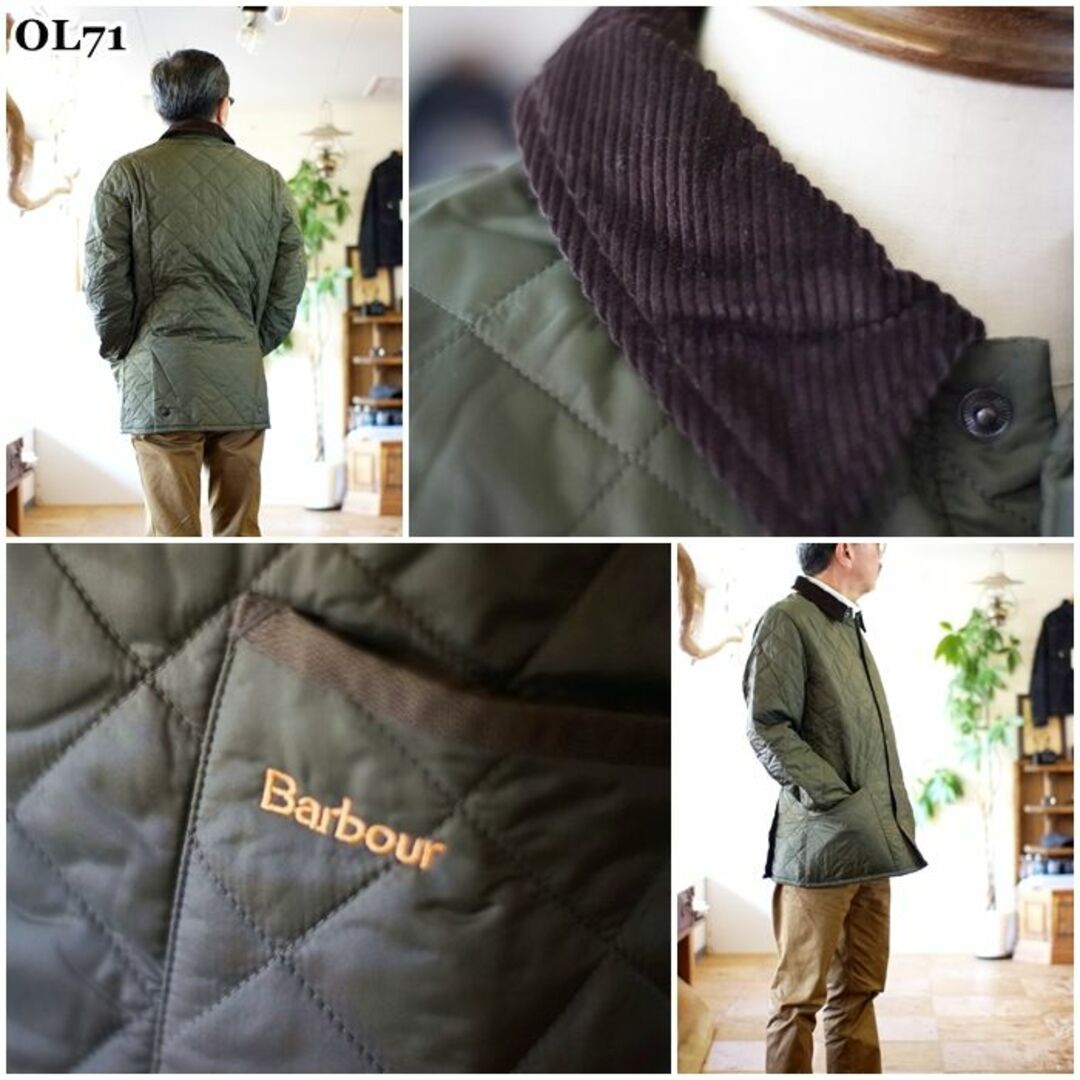 Barbour(バーブァー)のバブアー Barbour キルティングジャケット MQU0240 M メンズのジャケット/アウター(ナイロンジャケット)の商品写真