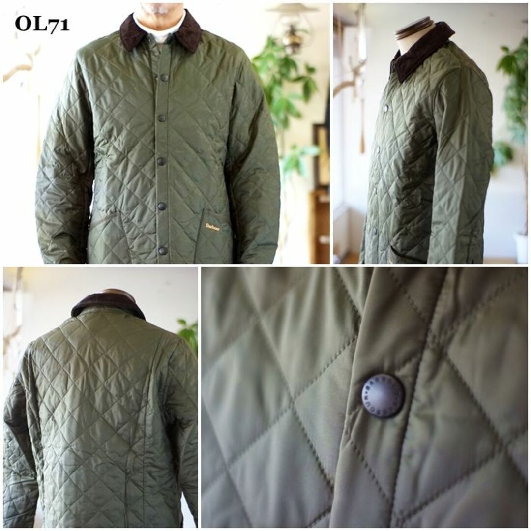 Barbour(バーブァー)のバブアー Barbour キルティングジャケット MQU0240 M メンズのジャケット/アウター(ナイロンジャケット)の商品写真