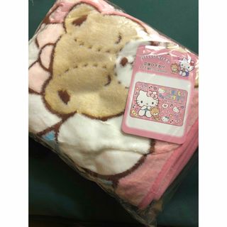 ハローキティ - キティちゃん　ハローキティー　ブランケット　膝掛け　毛布