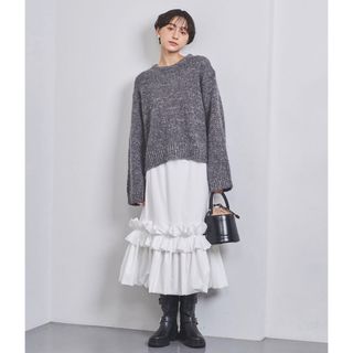 UNITED ARROWS - オーガンジー ポケット プリーツスカートの通販 by mt