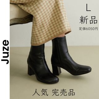 ジュゼ(Juze)の【Juze】新品 24.0 24.5 web限定品 黒 トレンド 完売 ブーツ(ブーツ)