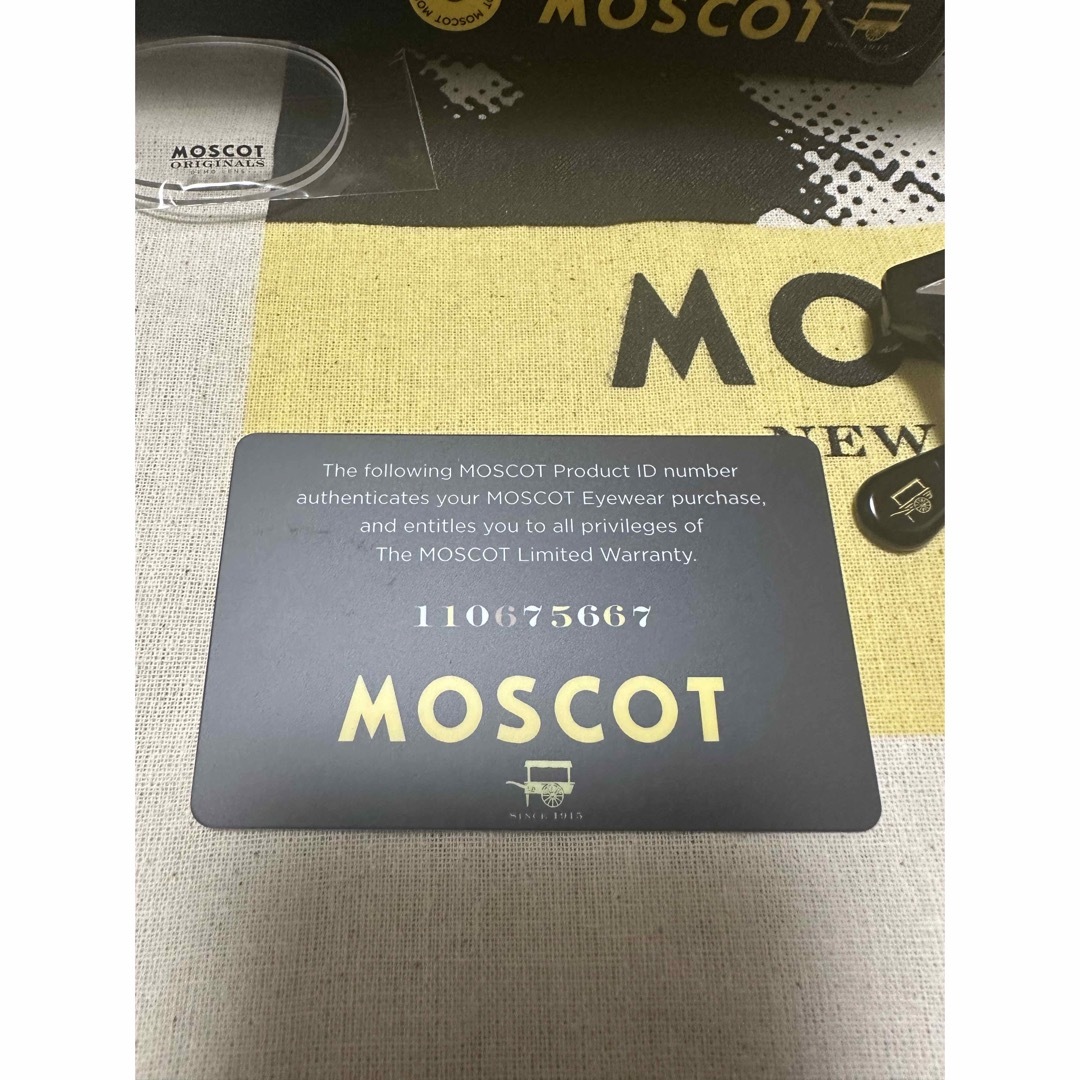 MOSCOT - Moscot ラムトッシュの通販 by あき's shop｜モスコットなら ...