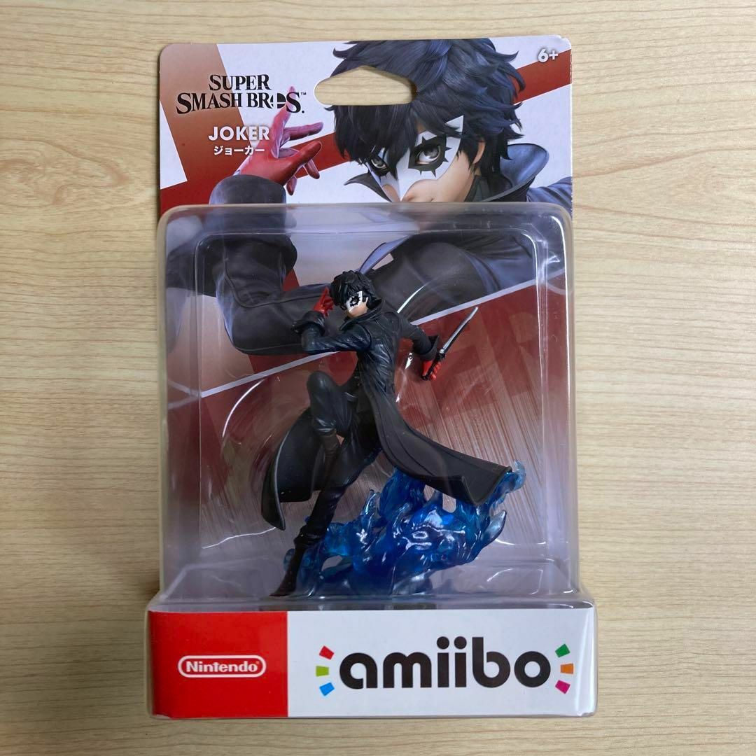 amiibo アミーボ　ジョーカー　大乱闘スマッシュブラザーズシリーズフィギュア