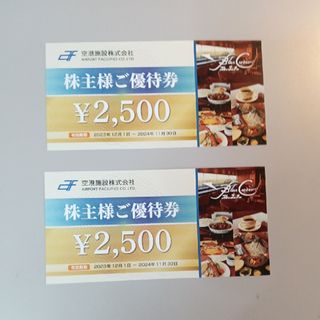 ブルーコーナーＵＣ店優待券5000円分【最新】(レストラン/食事券)