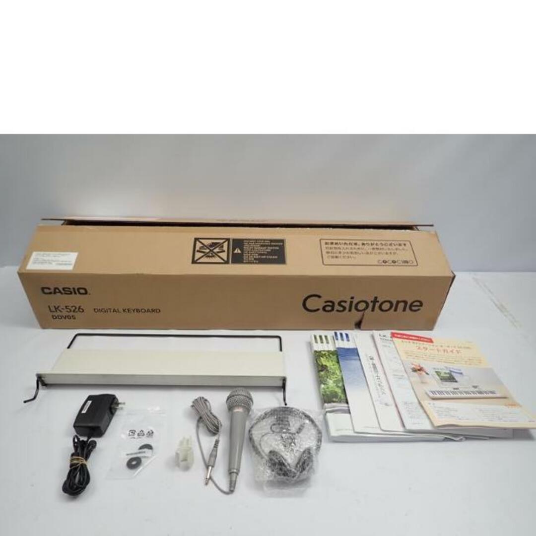 CASIO カシオ/電子キーボード/LK-526/鍵盤楽器/Bランク/62【中古】 CASIO カシオ/電子キーボード/LK-526/鍵盤楽器/Bランク/62【中古】