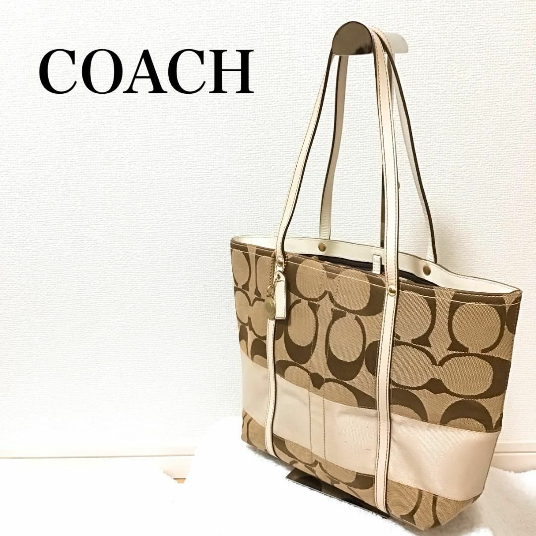 Branc_レディースバッグレア✨COACH コーチセミショルダーバッグトート ...