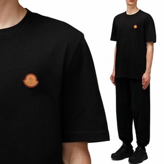 21SS■サイズM■モンクレール■ストレッチ ロゴ半袖Tシャツ■新品■メンズ