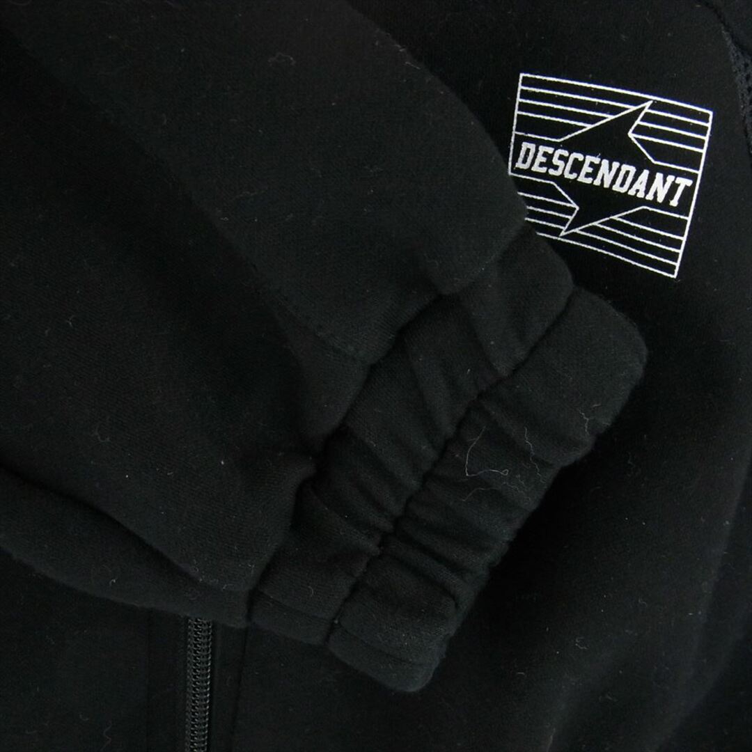 DESCENDANT(ディセンダント)のDESCENDANT ディセンダント ジャケット 192ATDS-CSM33 TERRACE ZIP UP JERSEY LS テラス ジップ アップ ジャージ トラック ジャケット ブラック系 1【中古】 メンズのジャケット/アウター(その他)の商品写真