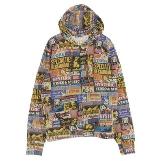 ヒステリックグラマー Hysteric glamour ジップパーカー