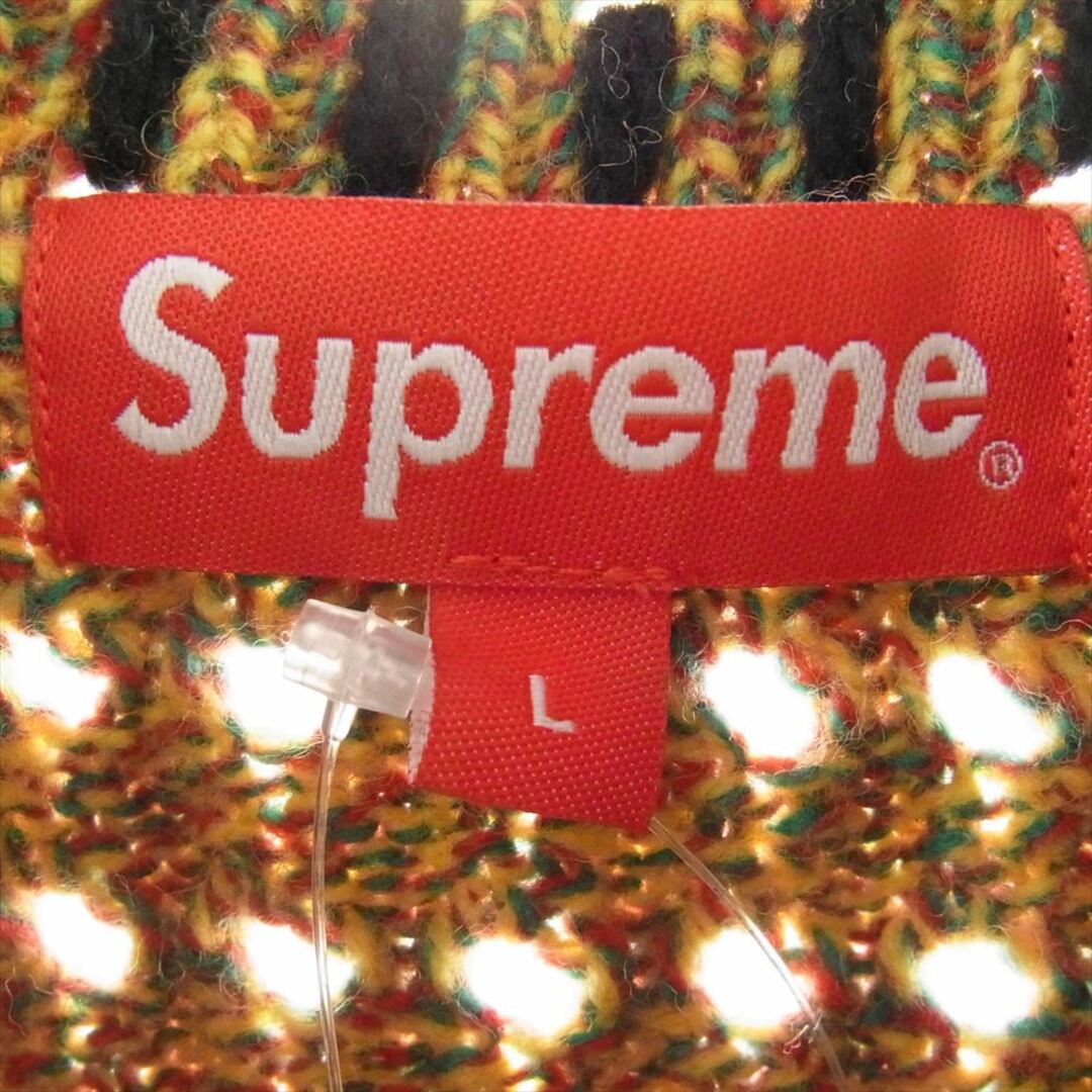 Supreme(シュプリーム)のSupreme シュプリーム ニット 23SS Quilt Stitch Sweater キルト ステッチ セーター ニット マルチカラー系 L【新古品】【未使用】【中古】 メンズのトップス(ニット/セーター)の商品写真