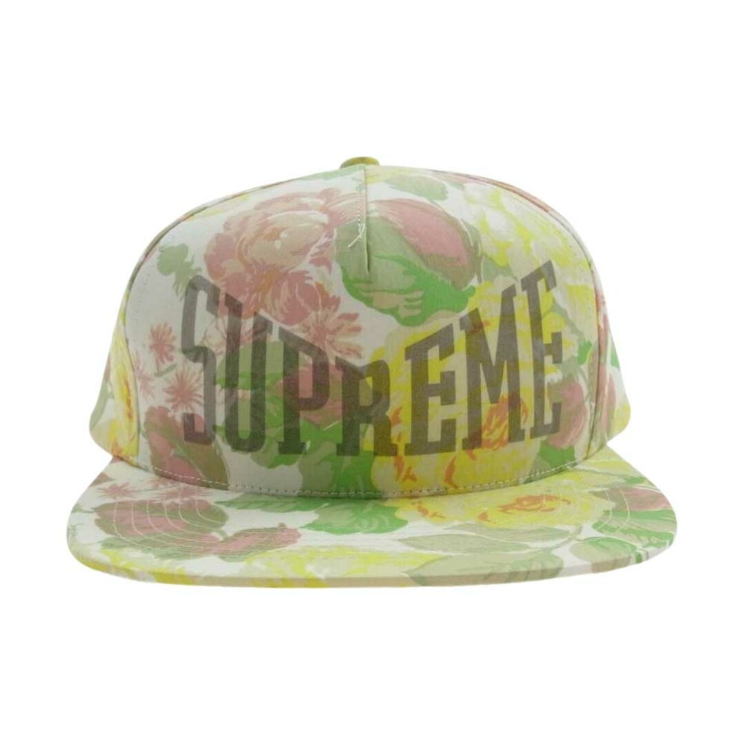 Supreme(シュプリーム)のSupreme シュプリーム キャップ Floral Cap プリントロゴ フローラル キャップ マルチカラー系【中古】 メンズの帽子(その他)の商品写真