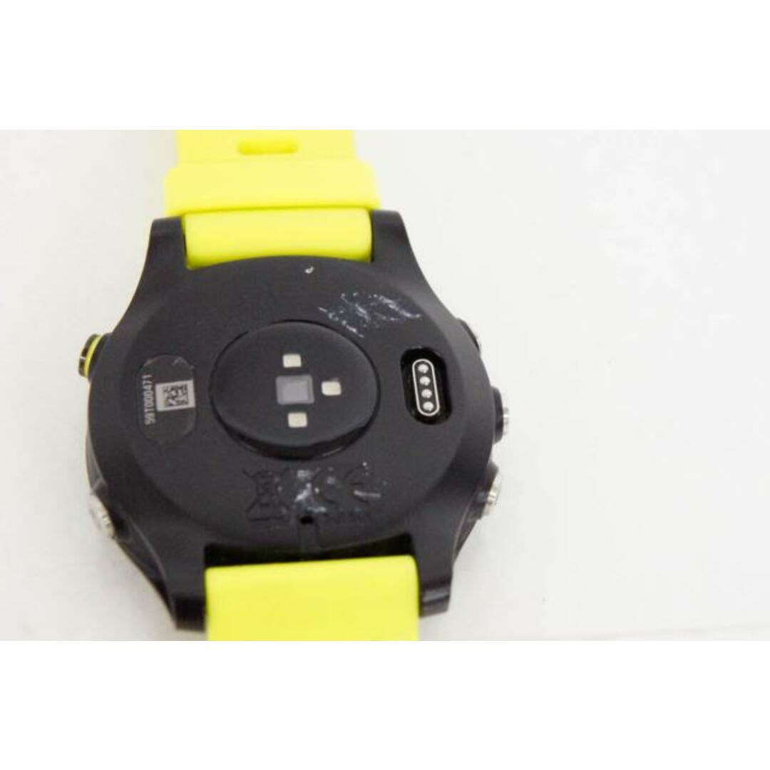 【中古】GARMINガーミン GPSランニング/トライアスロンウォッチ ForeAthlete 935 Yellow スポーツ/アウトドアのランニング(その他)の商品写真