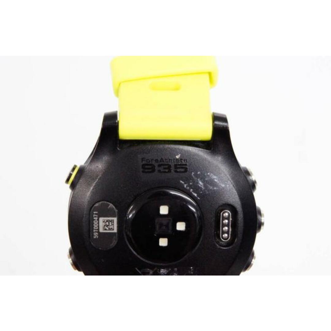 【中古】GARMINガーミン GPSランニング/トライアスロンウォッチ ForeAthlete 935 Yellow スポーツ/アウトドアのランニング(その他)の商品写真