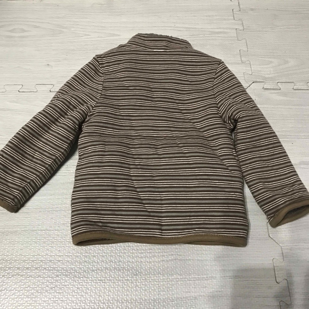 babyGAP(ベビーギャップ)のクマ　フリース 茶色 ベビーギャップ　80㎝ 冬服 防寒具 キッズ/ベビー/マタニティのベビー服(~85cm)(ジャケット/コート)の商品写真