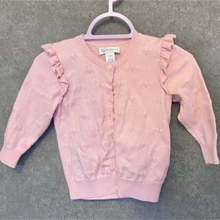 ポロラルフローレン(POLO RALPH LAUREN)のポロ ラルフローレン ベビー　ニットハートコットンカーディガン12M(80cm)(カーディガン/ボレロ)