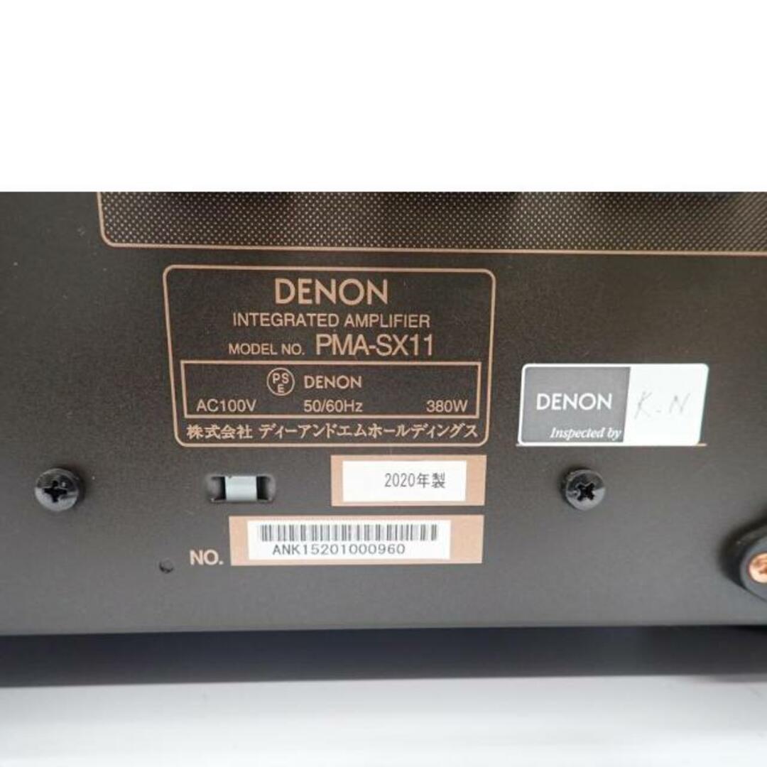 DENON デノン デンオン/プリメインアンプ/PMA-SX11/ピュア DENON デノン デンオン/プリメインアンプ/PMA-SX11/ピュア