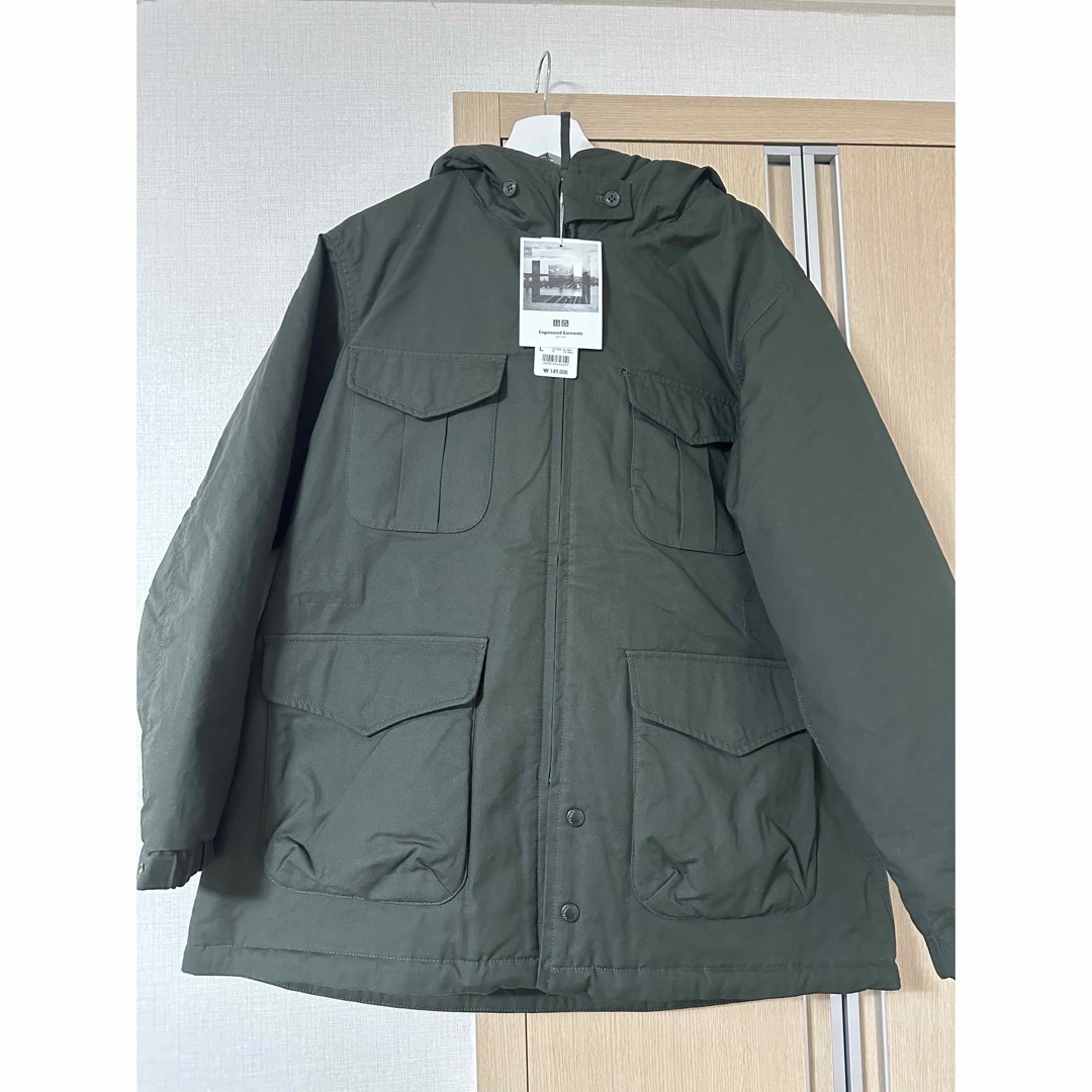 UNIQLO - Uniqlo engineered garments コラボolive Lサイズの UNIQLO - Uniqlo engineered garments コラボolive Lサイズの