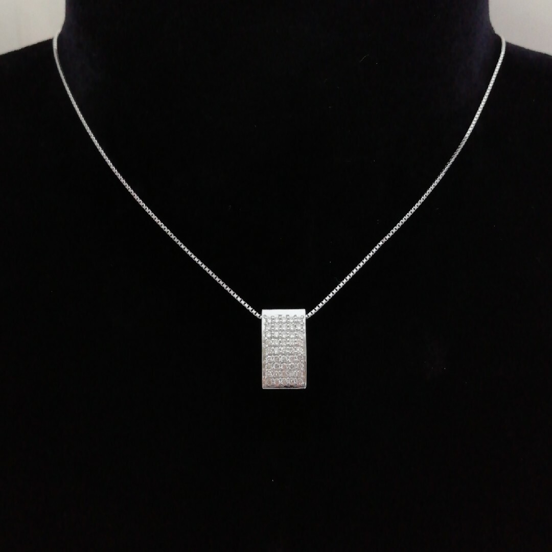 【SALE/37%OFF】 K18WG✨ダイヤ0.40ct✨リバーシブル✝️✨ペンダントトップ ダイヤモンド