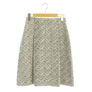 セオリー(theory)のセオリー BAMBOO TWEED BOX PLEAT SKIRT スカート(ひざ丈スカート)