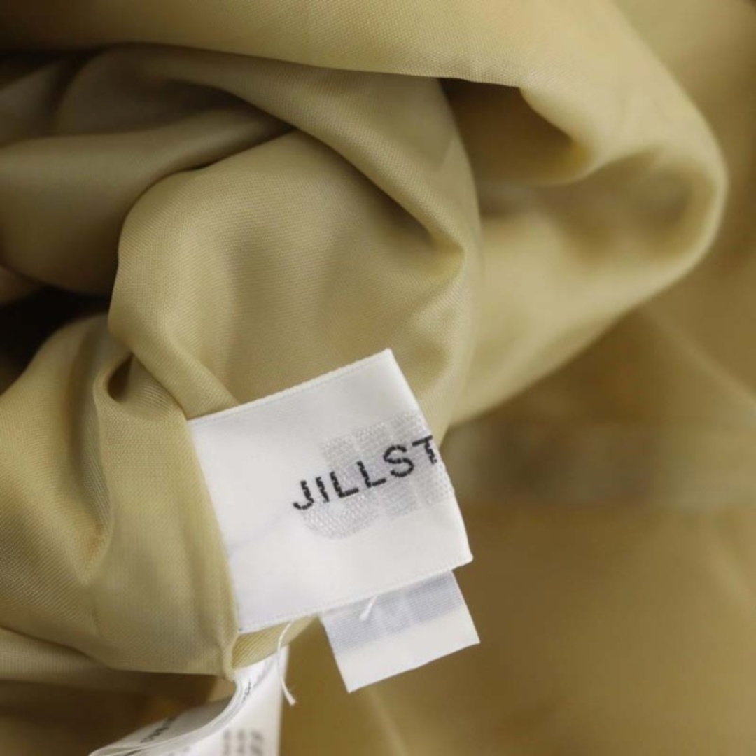 JILLSTUART(ジルスチュアート)のジルスチュアート ベルト付きスカート ミディ丈 ひざ丈 フレア M 黄 イエロー レディースのスカート(ひざ丈スカート)の商品写真