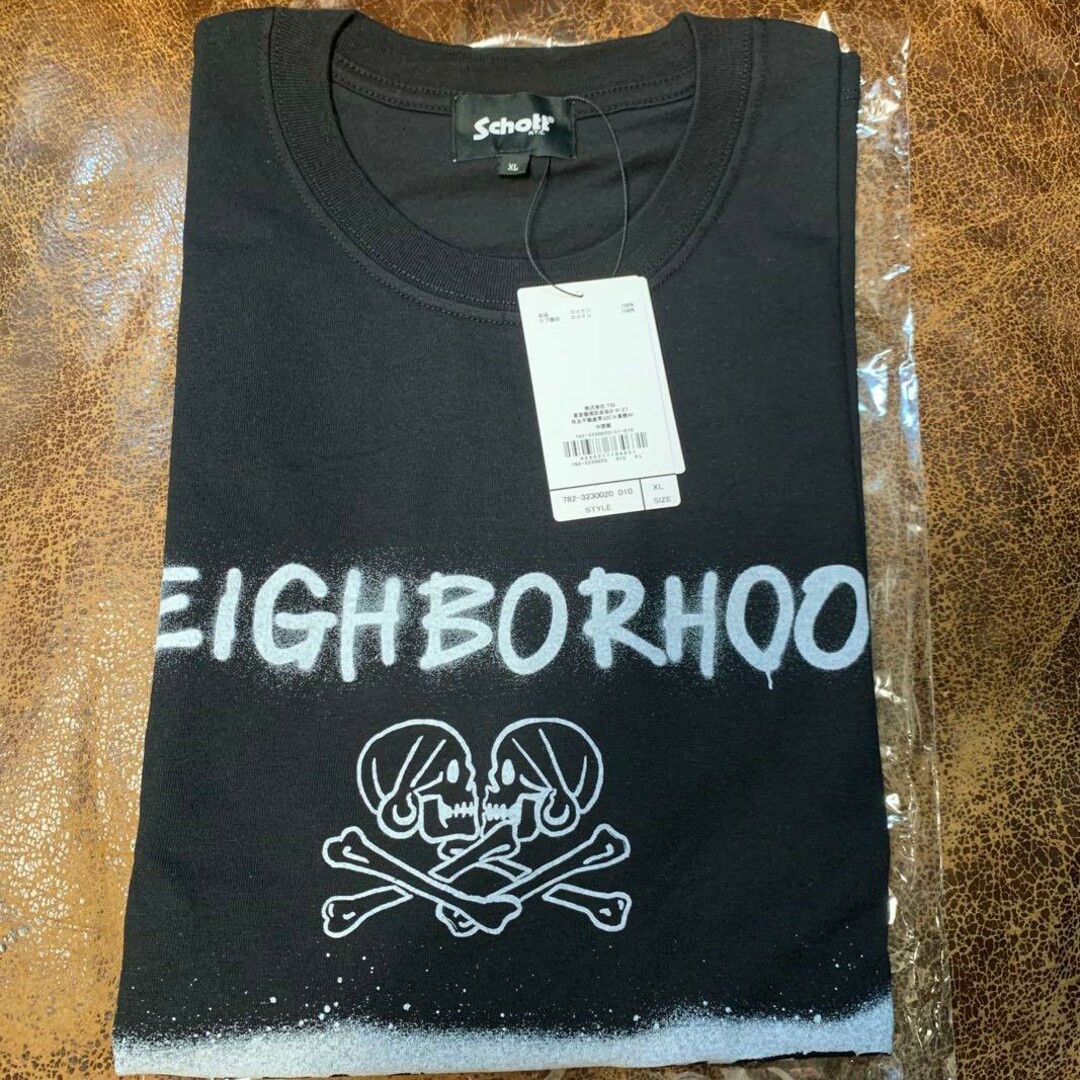 NEIGHBORHOOD(ネイバーフッド)のNeighborhood Schott  LS T-SHIRT BLACK メンズのトップス(Tシャツ/カットソー(七分/長袖))の商品写真