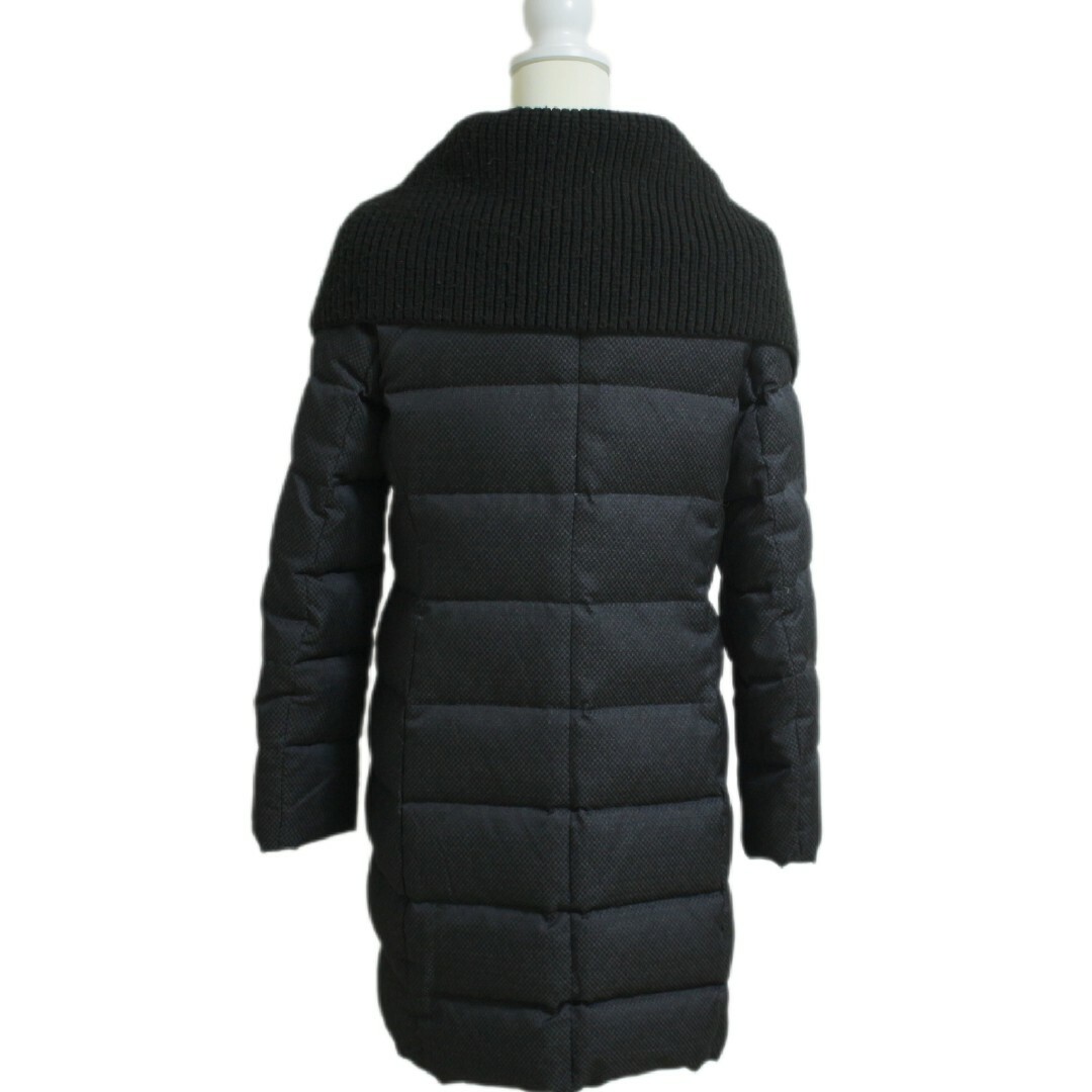 untitled down coat switchingCollarAsymmetric