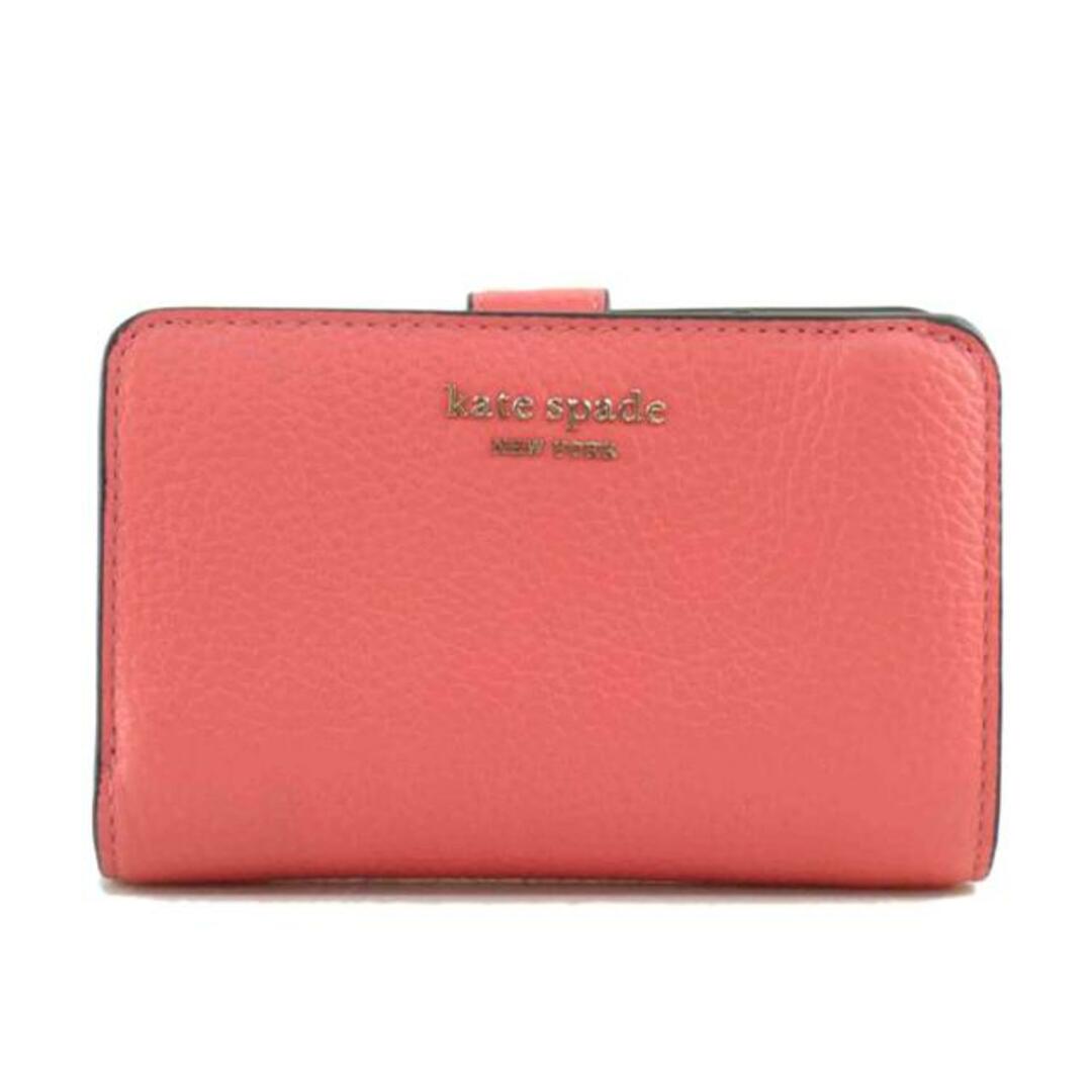 レディース<br>Kate spade ケイトスペード/2ツ折リ財布/PWR00060S1009/約W14cmH9cmD3.5cm/財布・小物/ABランク/64