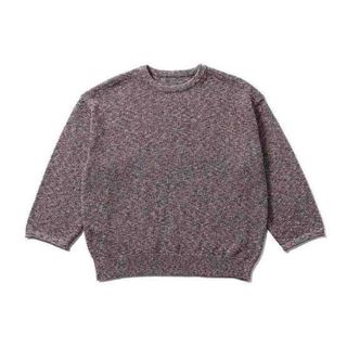 クレプスキュール(crépuscule )のクレプスキュール multicolor moss stitch red(ニット/セーター)