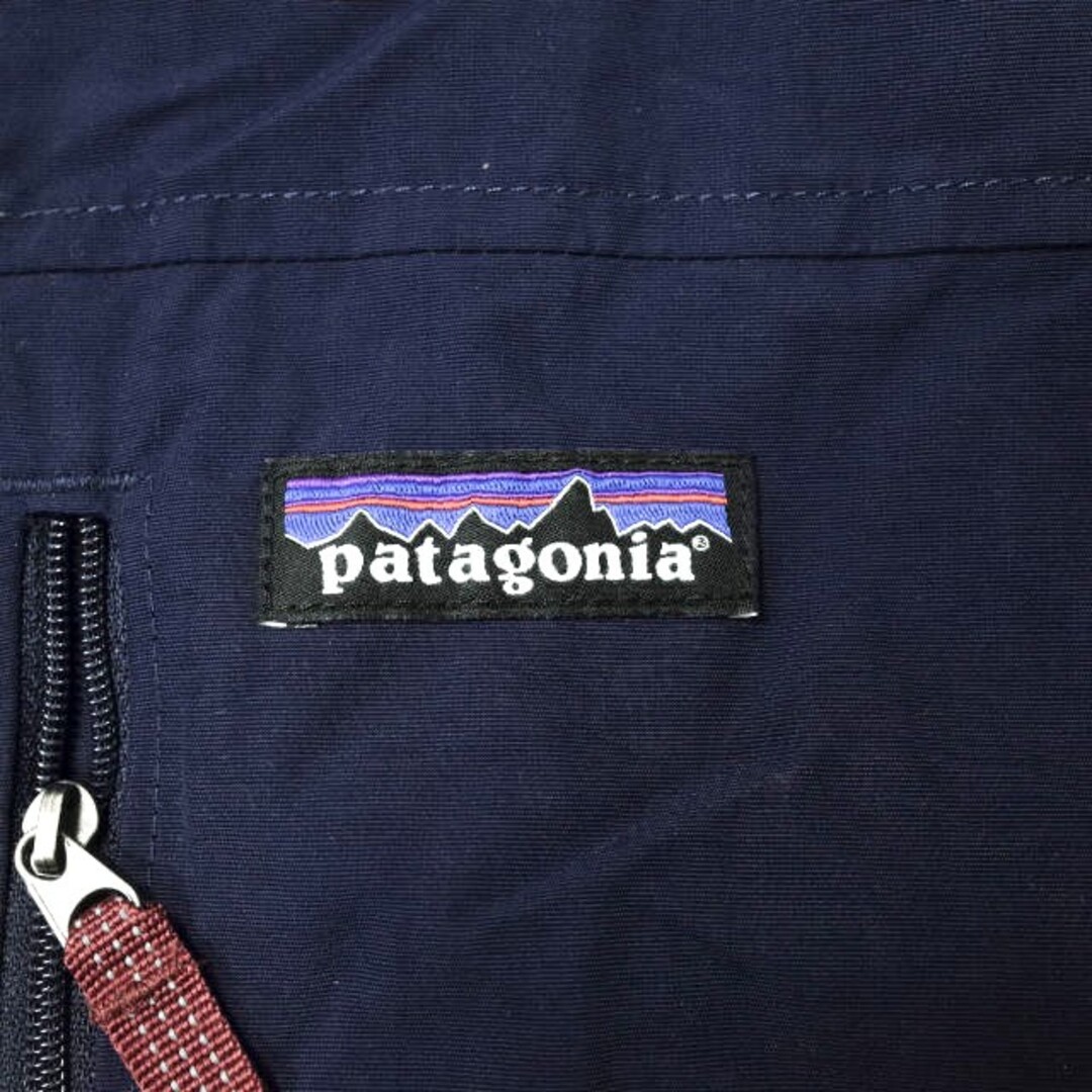 patagonia(パタゴニア)のPATAGONIA パタゴニア 2014年製 BOYS' INFURNO JACKET ボーイズ・インファーノ・ジャケット 68460 BOY'S L(12) CNY ネイビー シェル 裏ボア マウンテンパーカー アウター【中古】【PATAGONIA】 レディースのジャケット/アウター(ナイロンジャケット)の商品写真