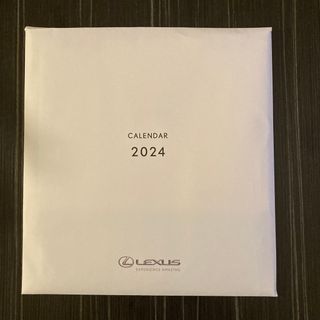 トヨタ(トヨタ)のレクサス 2024 卓上カレンダー lexus calender 非売品 未開封(カレンダー/スケジュール)