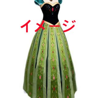 アナと雪の女王 - アナ雪 アナ 戴冠式ドレス 大人用の通販 by fashion ...