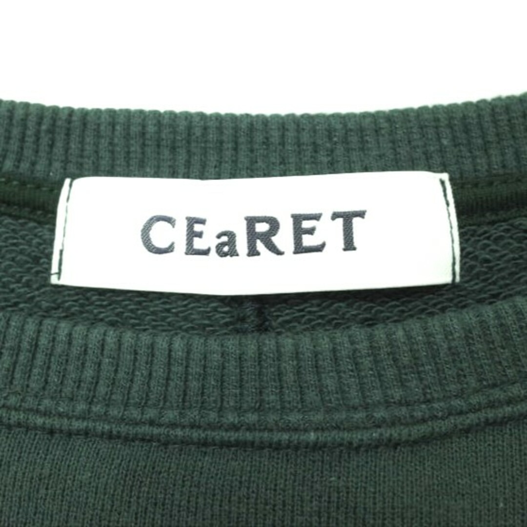 CEaRET シーレット 22AW 日本製 Remake Logo Sweat リメイクロゴ