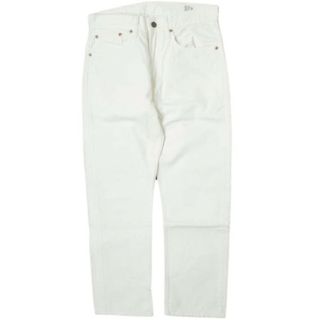 orslow オアスロウ 日本製 107 IVY FIT WHITE DENIM アイビーフィット ホワイトデニムパンツ S(1) ホワイト 5ポケット テーパード ジップフライ ボトムス【中古】【orslow】(デニム/ジーンズ)