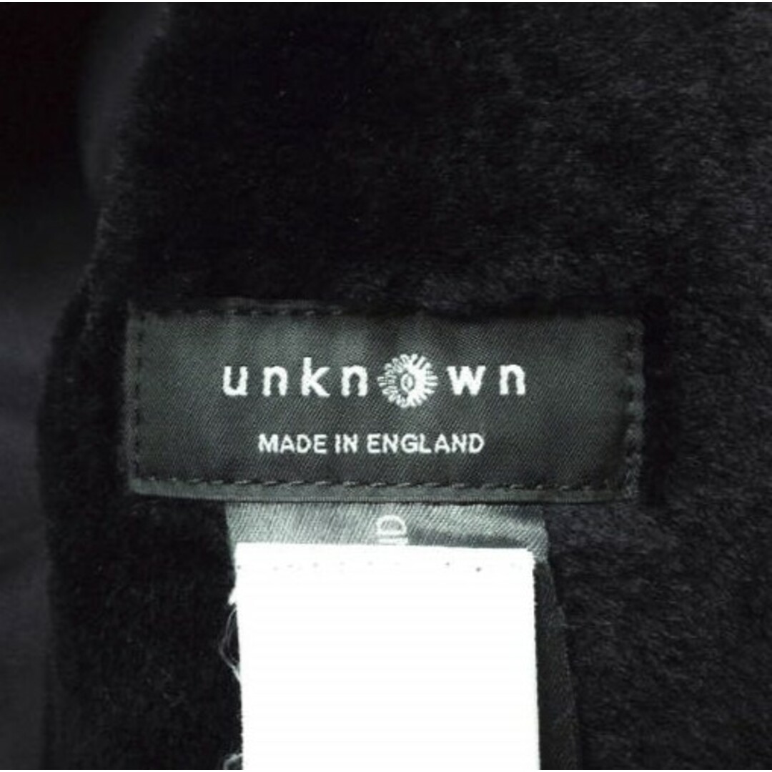 UNKNOWN アンノウン イギリス製 フーデッドムートンコート 32 UNKNOWN アンノウン イギリス製 フーデッドムートンコート 32