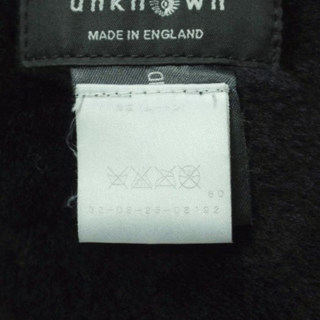 UNKNOWN アンノウン イギリス製 フーデッドムートンコート 32 UNKNOWN アンノウン イギリス製 フーデッドムートンコート 32