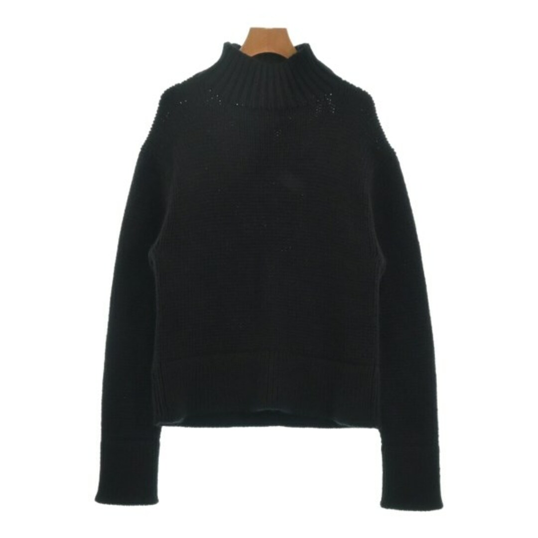 Jil Sander(ジルサンダー)のJIL SANDER ジルサンダー ニット・セーター 50(XL位) 黒 【古着】【中古】 メンズのトップス(ニット/セーター)の商品写真