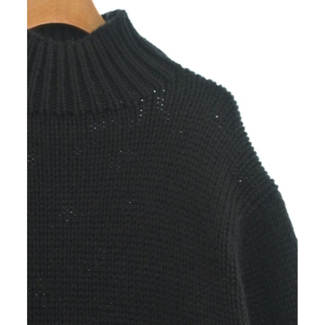 JIL SANDER ジルサンダー ニット・セーター 50(XL位) 黒 【古着】 JIL SANDER ジルサンダー ニット・セーター 50(XL位) 黒 【古着】