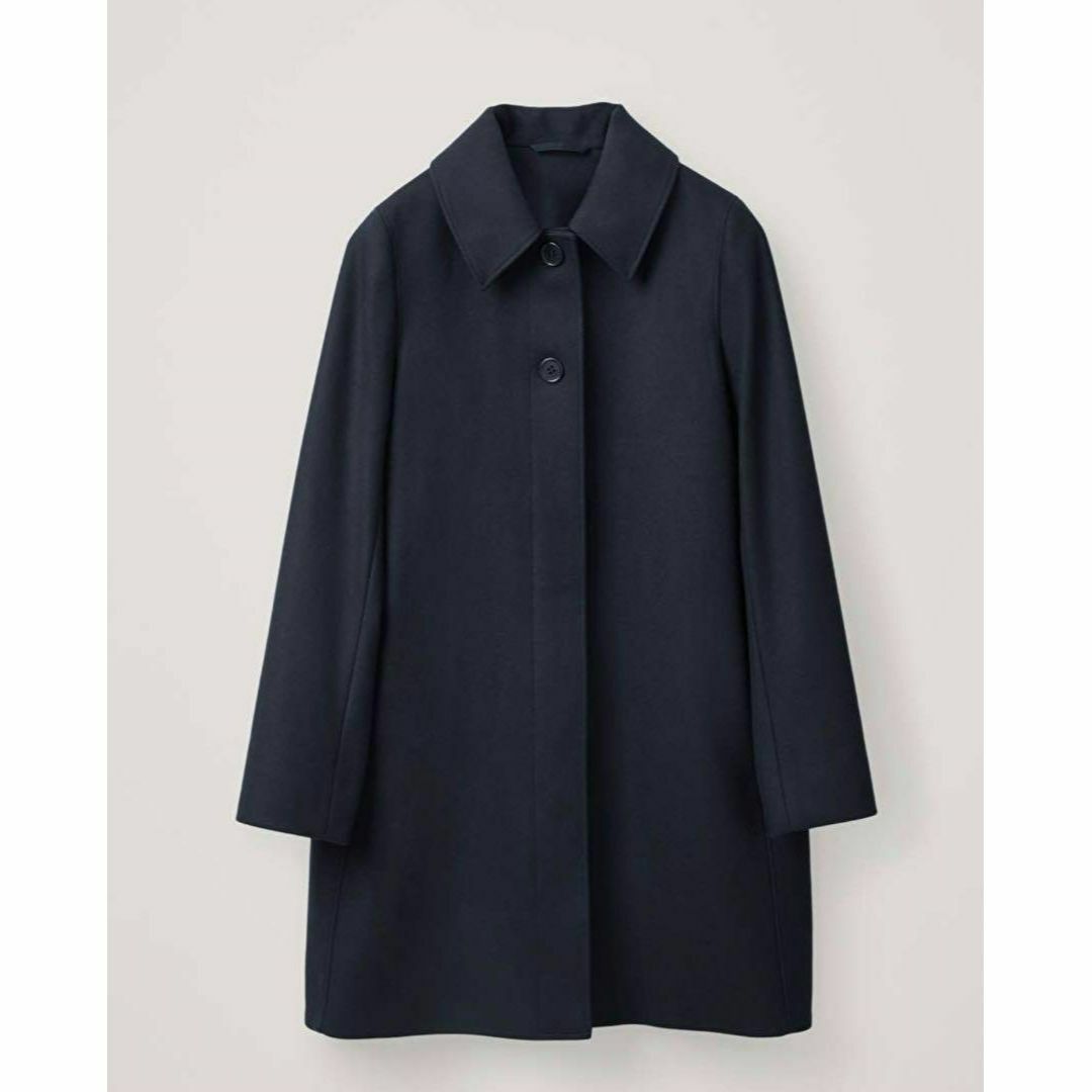 COS - 最終値下げ中美品 シングルブレストウールカシミアコート COS - 最終値下げ中美品 シングルブレストウールカシミアコート