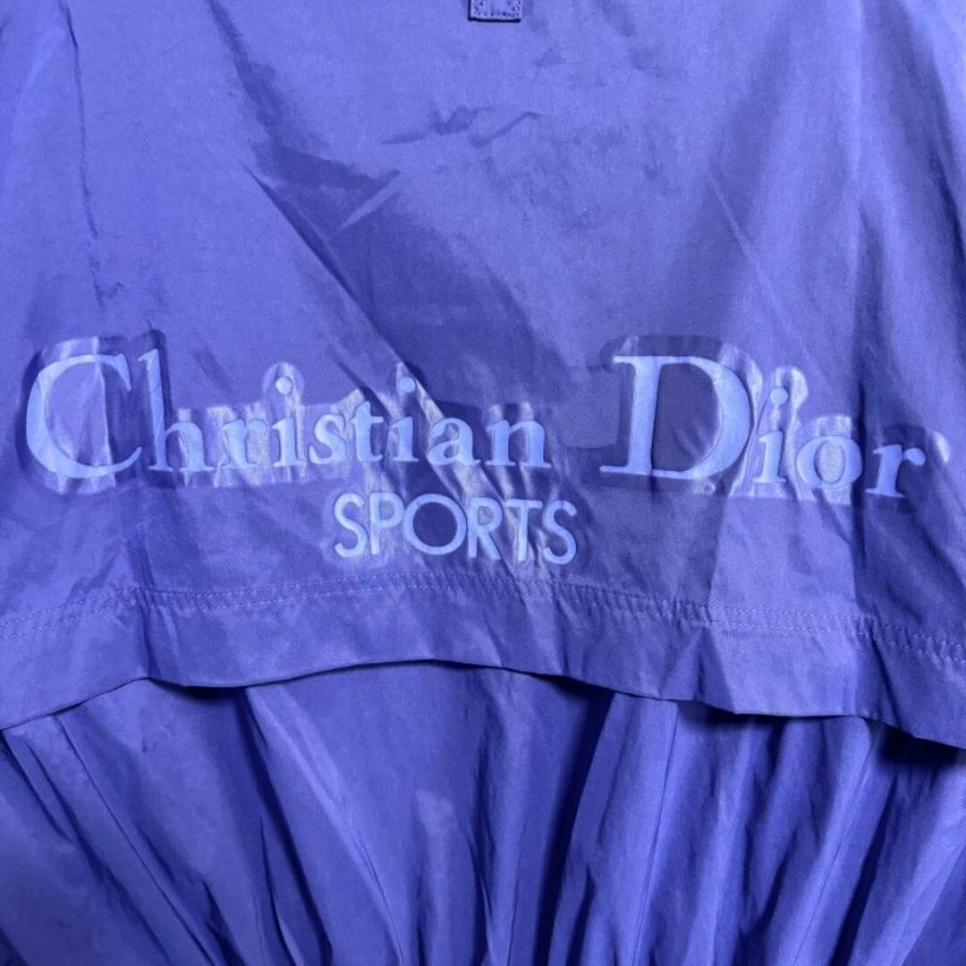 Christian Dior(クリスチャンディオール)のクリスチャンディオール スポーツ ブルゾン バックロゴ パープル 超レア 希少 メンズのジャケット/アウター(ブルゾン)の商品写真