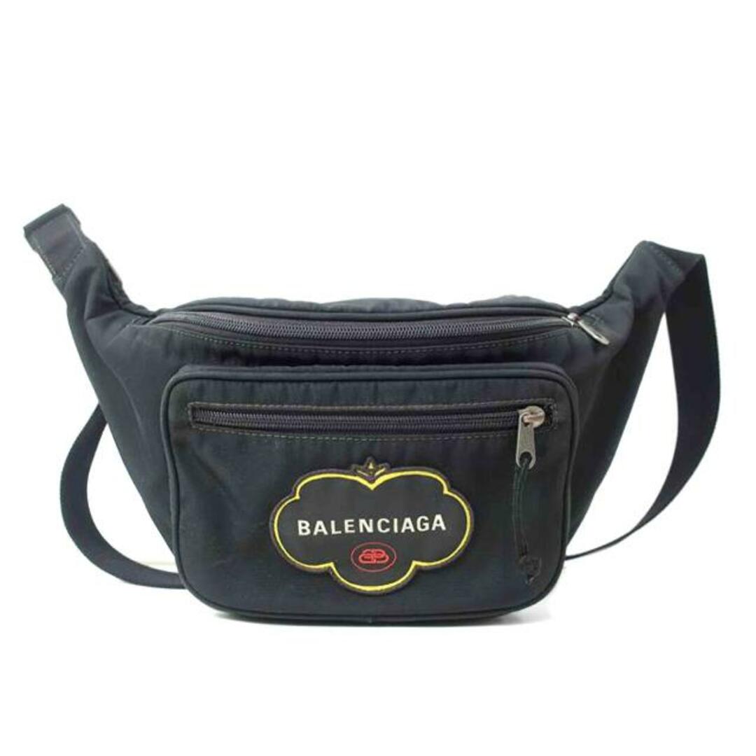 BALENCIAGA バレンシアガ/EXPLORER ボディバッグ ブラック/ブランドバック/Bランク/65【中古】 メンズのバッグ(ボディーバッグ)の商品写真