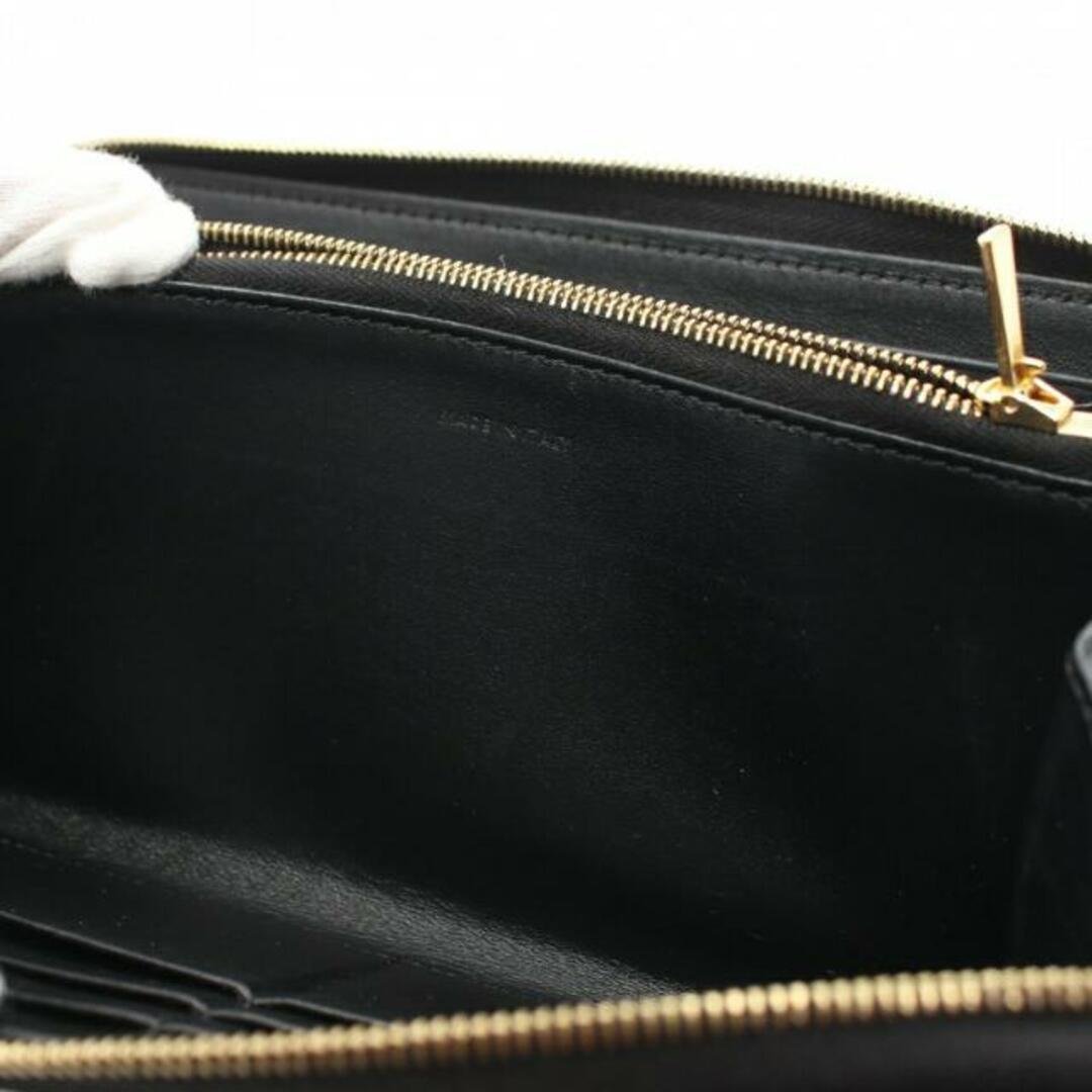 celine - ラージ ジップドウォレット ラウンドファスナー長財布 レザー
