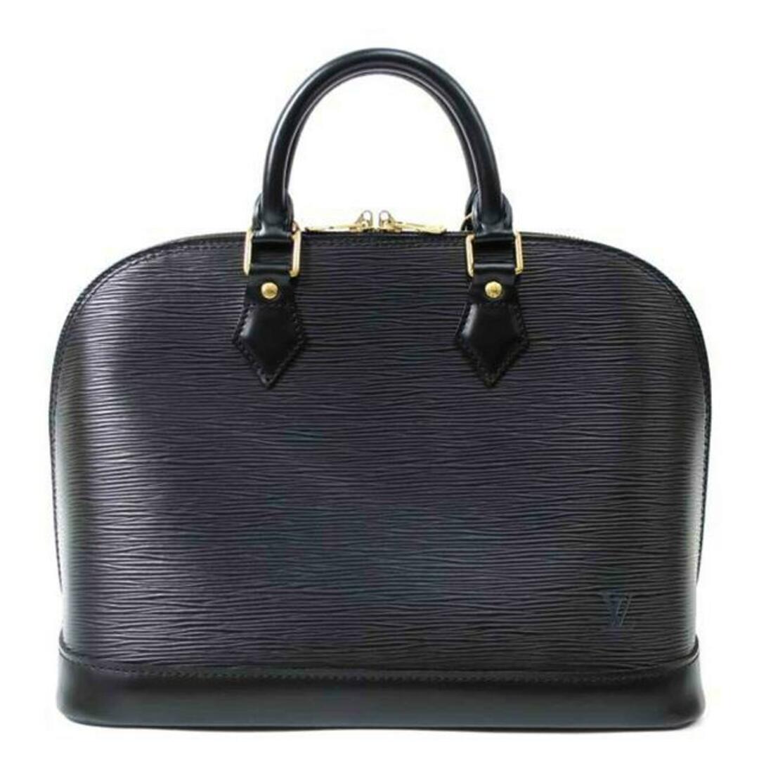 ファスナー内装<br>LOUIS VUITTON ルイヴィトン/アルマ/エピ ハンドバッグ スウェード ブラック/M52142/MI0***/ルイ・ヴィトン/ABランク/65