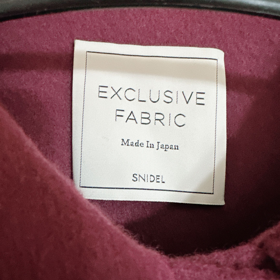 SNIDEL(スナイデル)の【美品】SNIDEL♡ビッグカラーリバーコート レディースのジャケット/アウター(ロングコート)の商品写真